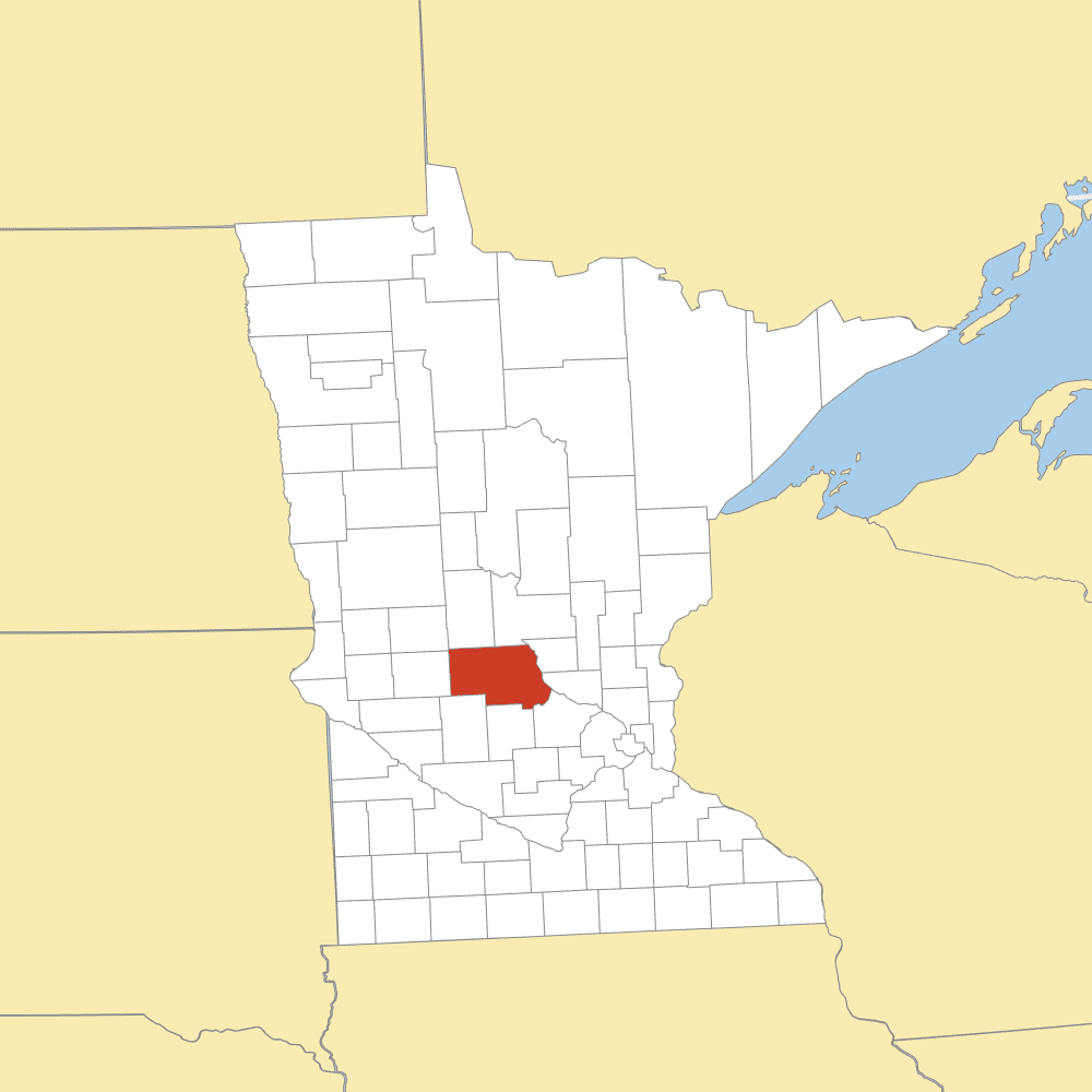 stearns county map